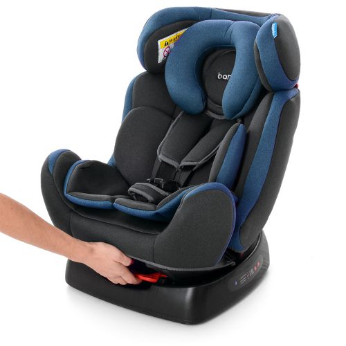 Картинка товара Автокресло Bambi M 3678 Navy Gray: группа I / II - СЕРО-СИНЕЕ на Raspashonka.ua фото 3