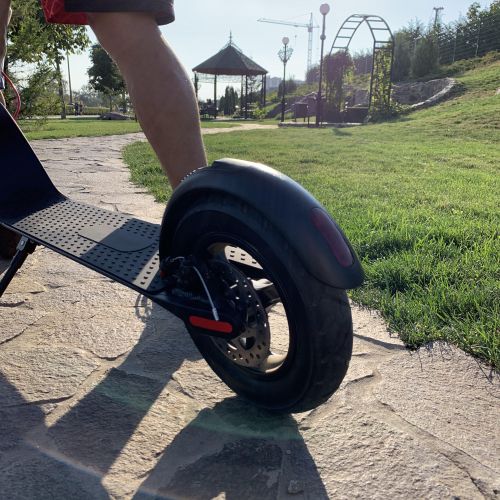 Картинка товара Электрический самокат X8: колеса 10", мотор 36V 350W, скорость 10-15-25 км/ч, складной - BLACK на Raspashonka.ua фото 4