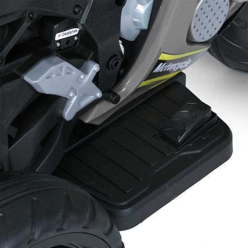 Картинка товара Детский мотоцикл M 5806 EL-11, Bambi Racer: 12V 4,5A, 2х35W, 7км/ч, EVA, кожа - СЕРЫЙ на Raspashonka.ua фото 4
