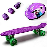Фото анонса комплект penny board violet +защита+шлем (1245842412) от интернет магазина Raspashonka.ua