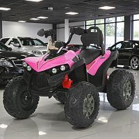 Фото анонса детский квадроцикл m 6294 el-8 bambi racer: 90w, 7 км ч, 12v 9ah, eva, без пульта - розовый от интернет магазина Raspashonka.ua