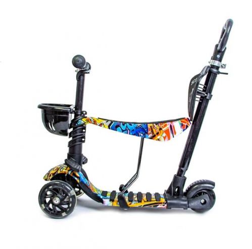 Картинка товара Самокат Scooter 5in1 "Graffiti" (1617629379) на Raspashonka.ua фото 4