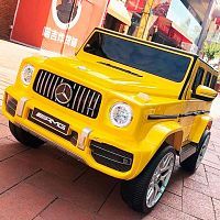 Детский электромобиль джип M 4214 EBLR-6 MERCEDES желтый