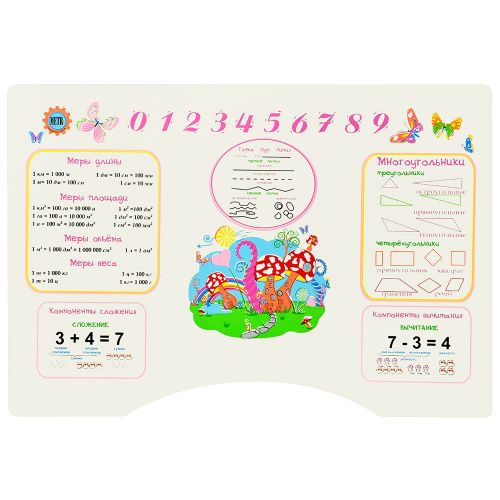 Картинка товара Детская парта Bambi HB-2070(2)-02-7: РОЗОВЫЙ на Raspashonka.ua фото 4