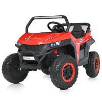 детский электромобиль m 5025 eblr-3(24v), bambi racer: пульт 2,4g, двухместный, 320w, 8 км/ч, 24v 7а - красный - Raspashonka.ua