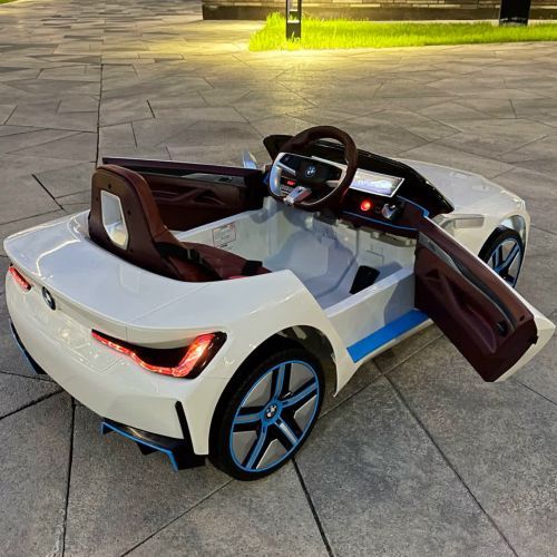 Картинка товара Детский электромобиль JE 1009 EBLR-1 (4WD) BMW i4 - БЕЛЫЙ на Raspashonka.ua фото 6