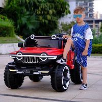 Фото анонса детский электромобиль m 4863 eblr-3 jeep: 12v, 140w, 7км/ч - красный от интернет магазина Raspashonka.ua