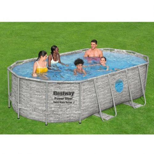 Картинка товара Бассейн каркасный BESTWAY 56714: 7250 л, Размеры: 427-250-100 см на Raspashonka.ua фото 2