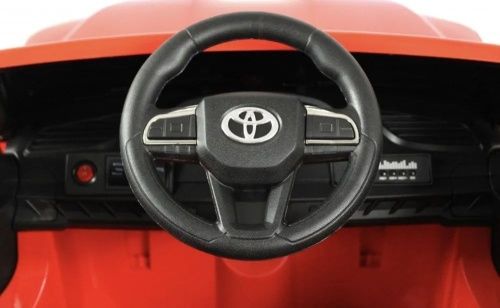 Детский электромобиль джип M 6138 EBLR-3 TOYOTA красный фото 16