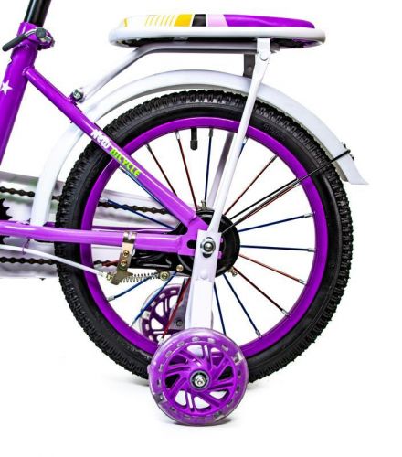 Картинка товара Детский велосипед 16 дюймов "SHENGDA" VIOLET T18, ручной и дисковый тормоз (1301833180) на Raspashonka.ua фото 4