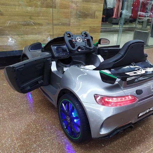 Детский электромобиль M 4050 EBLRS-11 MERCEDES серебро  фото 10