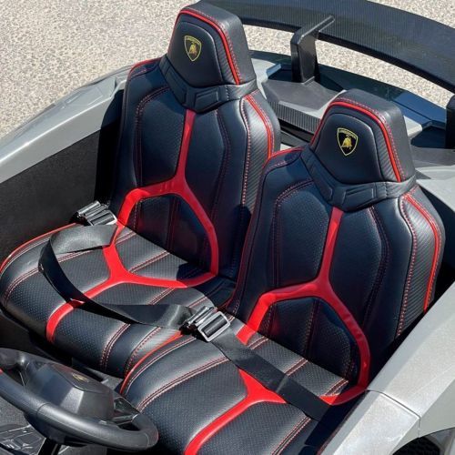 Детский электромобиль PA.A8803.SZA LAMBORGHINI серый  фото 6