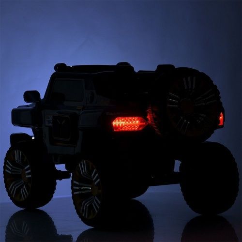 Дитячий електромобіль джип M 5821EBLR-1(24V) BAMBI RACER білий фото 10