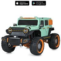 Детский электромобиль джип M 5831 EBLR-5 BAMBI RACER зеленый