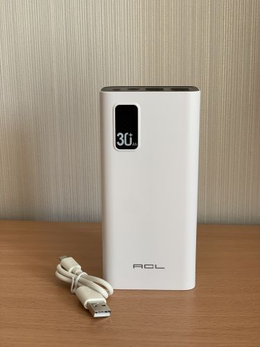 Картинка товара Powerbank PW-47 30000mAh: БЕЛЫЙ (25709W) на Raspashonka.ua фото 4