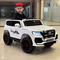 Детский электромобиль джип M 6138 EBLR-1 TOYOTA белый