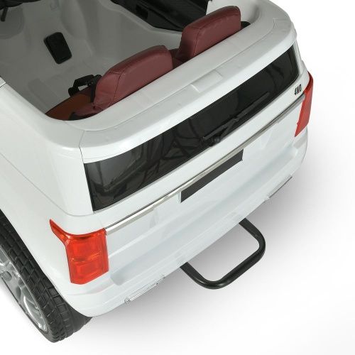 Картинка товара Детский электромобиль M 4837 EBLR-1, Nissan: 2.4G, 100W, EVA-колеса, Кожа - БЕЛЫЙ на Raspashonka.ua фото 13