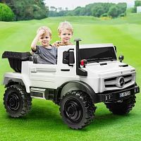 Детский электромобиль джип M 5837 EBLR-1(36V) MERCEDES белый