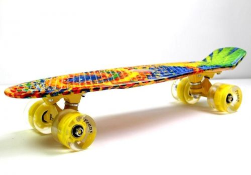 Картинка товара Penny Board 22" "Sunflowers" - Светящиеся колёса! (1100060646) на Raspashonka.ua фото 4