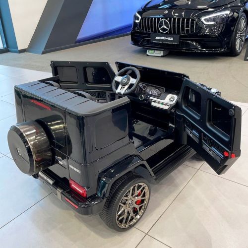 Детский электромобиль джип Mercedes S307 Black MERCEDES черный фото 11