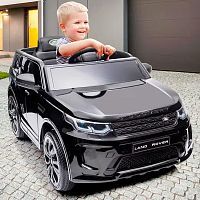 Детский электромобиль джип M 4846 EBLRS-2 LAND ROVER черный металлик