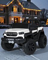 Детский электромобиль джип M 5898 EBLR-1 MERCEDES белый