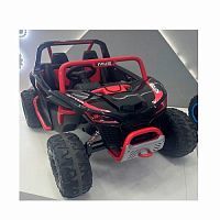 Детский электромобиль джип  M 6066 EBLR-3 BAMBI RACER красный