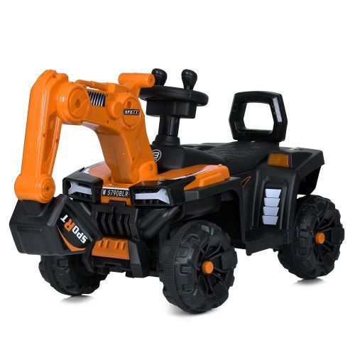 Картинка товара Детский экскаватор M 5790 BLR-7, BAMBI RACER: 70W, 5 км/ч, 6V 7А - ОРАНЖЕВЫЙ на Raspashonka.ua фото 2