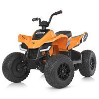 детский квадроцикл m 5031 eblrs-7 mclaren 23, bambi racer: моторы 140w, 6 км/ч, 12v 10а - оранжевый - Raspashonka.ua