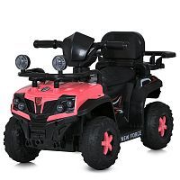 детский квадроцикл 2в1 m 5901 eblr-8, bambi racer: пульт, 4 км/ч, 25w, 6v4.5, eva - розовый - Raspashonka.ua