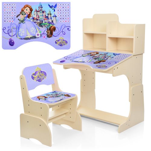 Картинка товара Детская парта Bambi "Sofia" W 2071-40-5: ВЕНГЕ на Raspashonka.ua фото 2