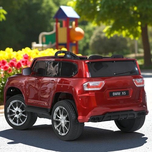 Детский электромобиль джип M 6139 EBLRS-3 BMW X5 BMW бордовый фото 5 Детский электромобиль джип M 6139 EBLRS-3 BMW X5 BMW бордовый фото 5