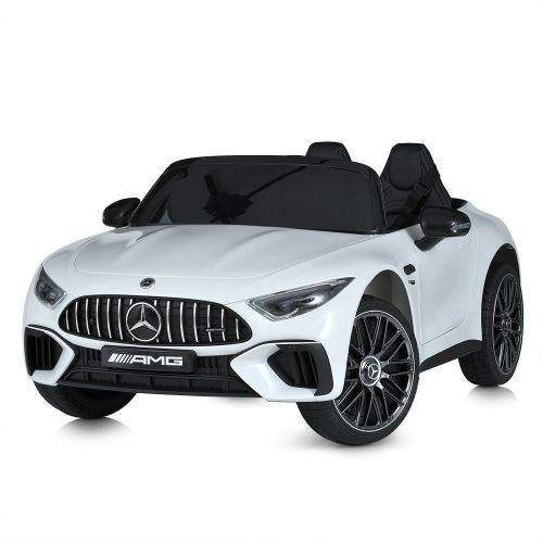 Детский электромобиль M 5098 EBLR-1 MERCEDES белый  фото 7