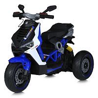 Фото анонса детский мотоцикл m 5744 el-4, bambi racer: моторы 70w, 7 км/ч, 12v 12а - синий от интернет магазина Raspashonka.ua