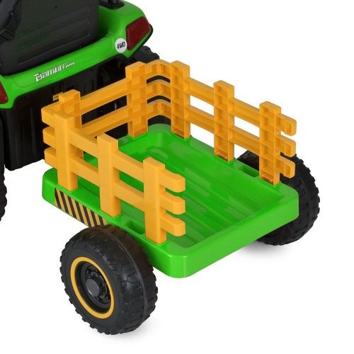 Картинка товара Детский трактор на аккумуляторе M 5111 EBLR-5, BAMBI RACER: пульт, 12V 9A, 4WD - ЗЕЛЕНЫЙ на Raspashonka.ua фото 9