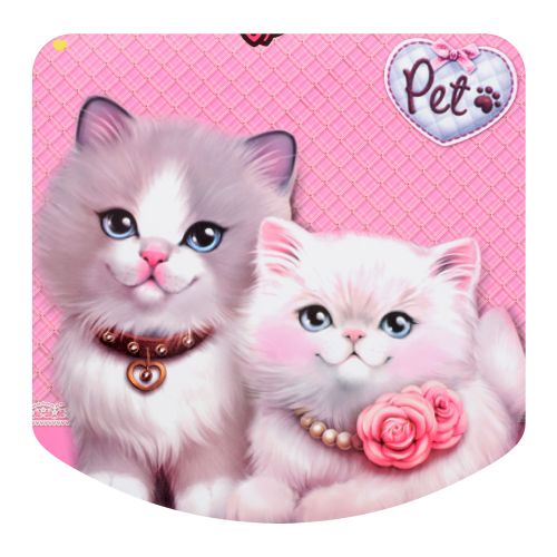 Картинка товара Детский столик складной Bambi "Котята" A19-CT: РОЗОВЫЙ на Raspashonka.ua фото 7