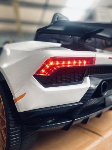 Детский электромобиль M 5020 EBLR-1(24V) LAMBORGHINI белый  фото 5