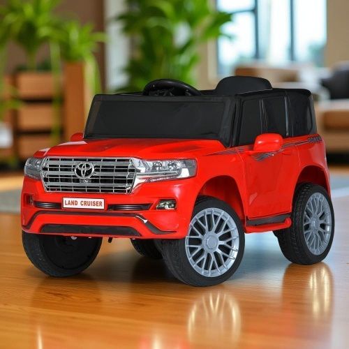 Детский электромобиль джип M 6130 EBLR-3  TOYOTA красный фото 2