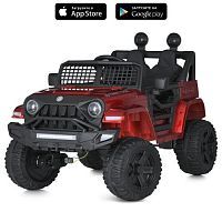 Детский электромобиль джип M 5836 EBLRS-3 BAMBI RACER красный