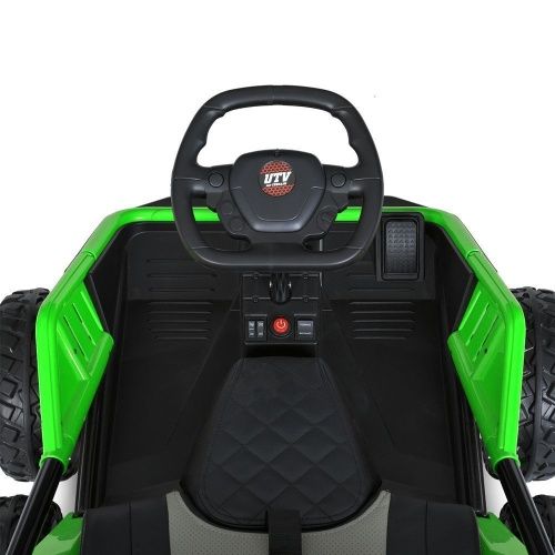 Дитячий електромобіль джип M 5765 EBLR-5 BAMBI RACER зелений фото 6