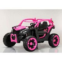 Детский электромобиль джип M 6124 EBLR-8 BAMBI RACER розовый