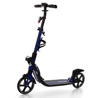 Фото анонса самокат itrike sr 2-015-1-bl, для взрослых, фара, держатель для бутылки: черный от интернет магазина Raspashonka.ua