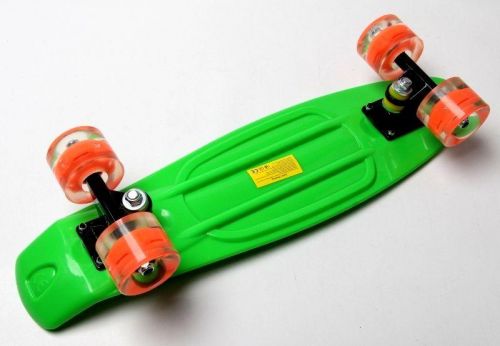 Картинка товара Penny Board 22" Green Светящиеся колёса! (657503612) на Raspashonka.ua фото 6