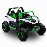 Детский электромобиль джип  M 6066 EBLR-5 BAMBI RACER зеленый