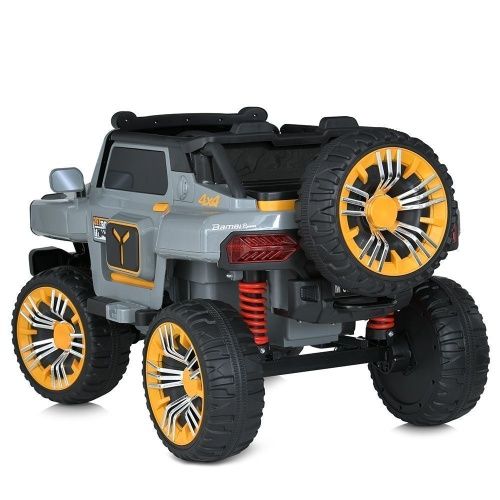 Дитячий електромобіль джип M 5821EBLR-11(24V) BAMBI RACER сірий фото 9
