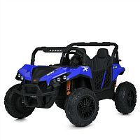 детский электромобиль м 5911 eblr-4-2(24v), bambi racer: 24v 7а, пульт 2,4g, 2*150w, eva - черно-синий - Raspashonka.ua