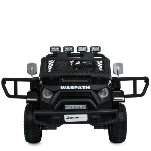Картинка товара Детский электромобиль M 6108 EBLR-2(24V) BAMBI RACER: двухместный, 24V 7A, 4x90W, кожа - ЧЕРНЫЙ на Raspashonka.ua фото 5