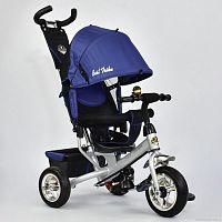 Фото анонса детский 3-х колесный велосипед best trike 6588 - 1130: eva колеса - синий от интернет магазина Raspashonka.ua