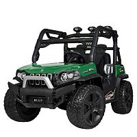Детский электромобиль джип M 4269 EBLR-5 BUGGY зеленый