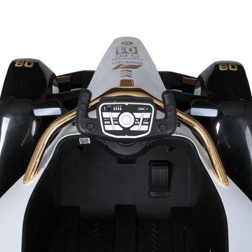 Детский электромобиль M 5051 EBLR-1 BAMBI RACER белый  фото 5